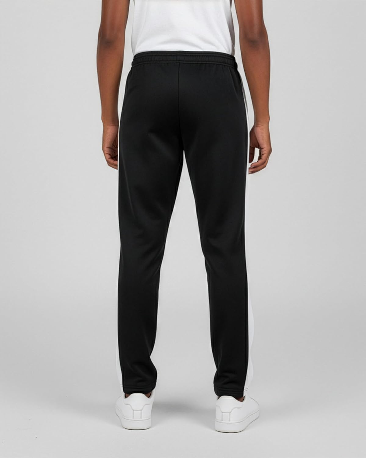 Real Essentials 3 Pack: Boys' Tricot Open Bottom Sweatpants - Athletic Running Pants with Pockets for Kids Teens Youth - Image 6