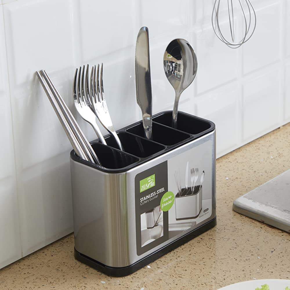 LON Porte Baguettes Porte-Baguettes En Acier Inoxydable Organisateur De