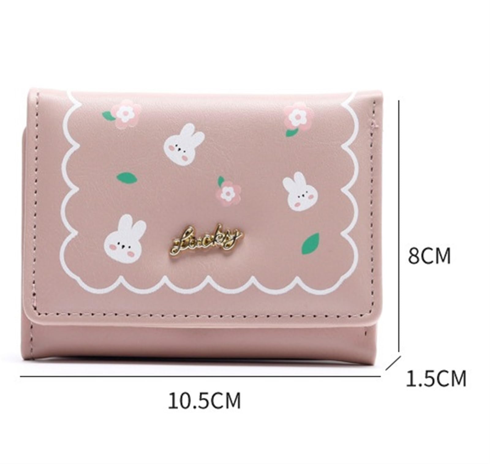 Fansansan Portafoglio Donna In PU Con Stampa Animale – Grande Capacità, Porta Carte E Monete, 20x11 Cm - 3