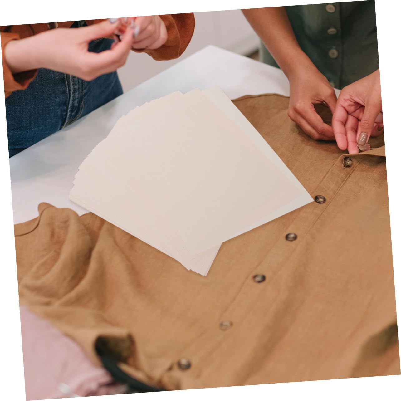 Papel De Impresión Para Bricolaje 100 Hojas Transferencia Térmica Para Camisetas Materiales De Sublimación