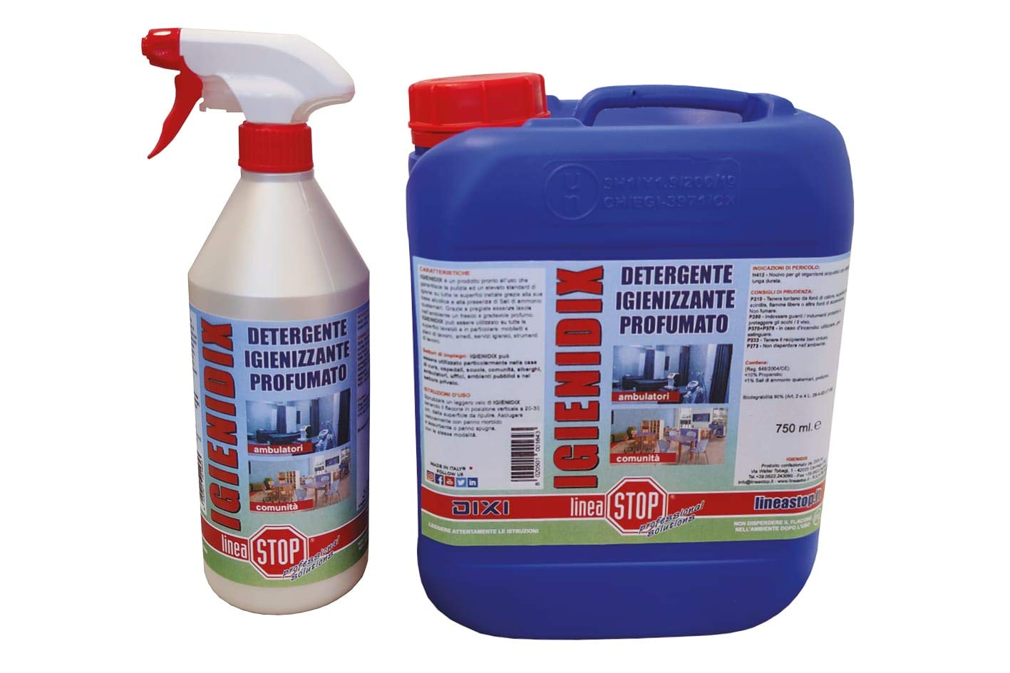 dixi Higienidix - Detergente higienizante universal 5 litros