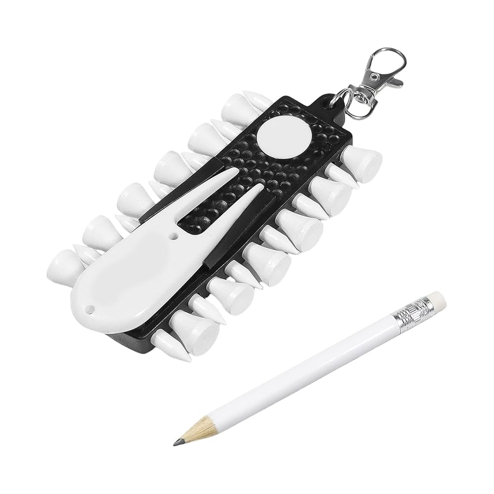Amazon | ゴルフティーホルダー 12 個ティー付き グリーン
