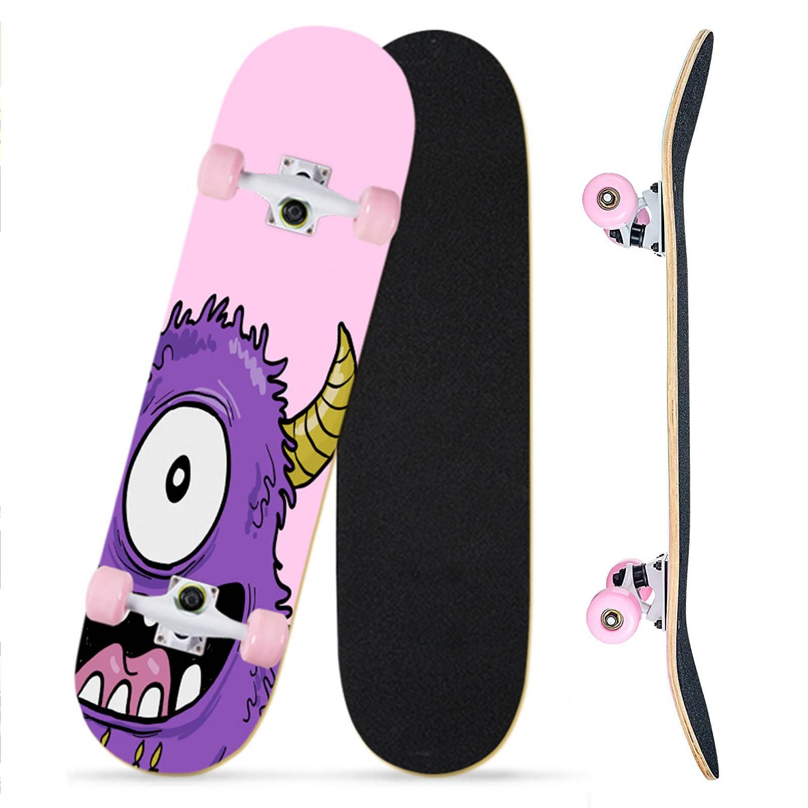 Amazon | スケボー コンプリート/スケートボード 完成品/メープル