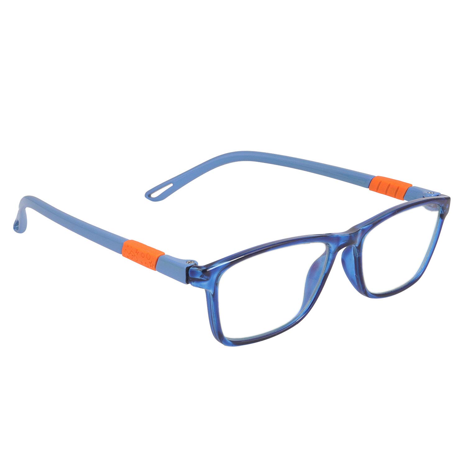 Optify® Kids Blueray Block UV Protected Bluecut Computer Glasses for 4-12 Years Black Blue-image-2