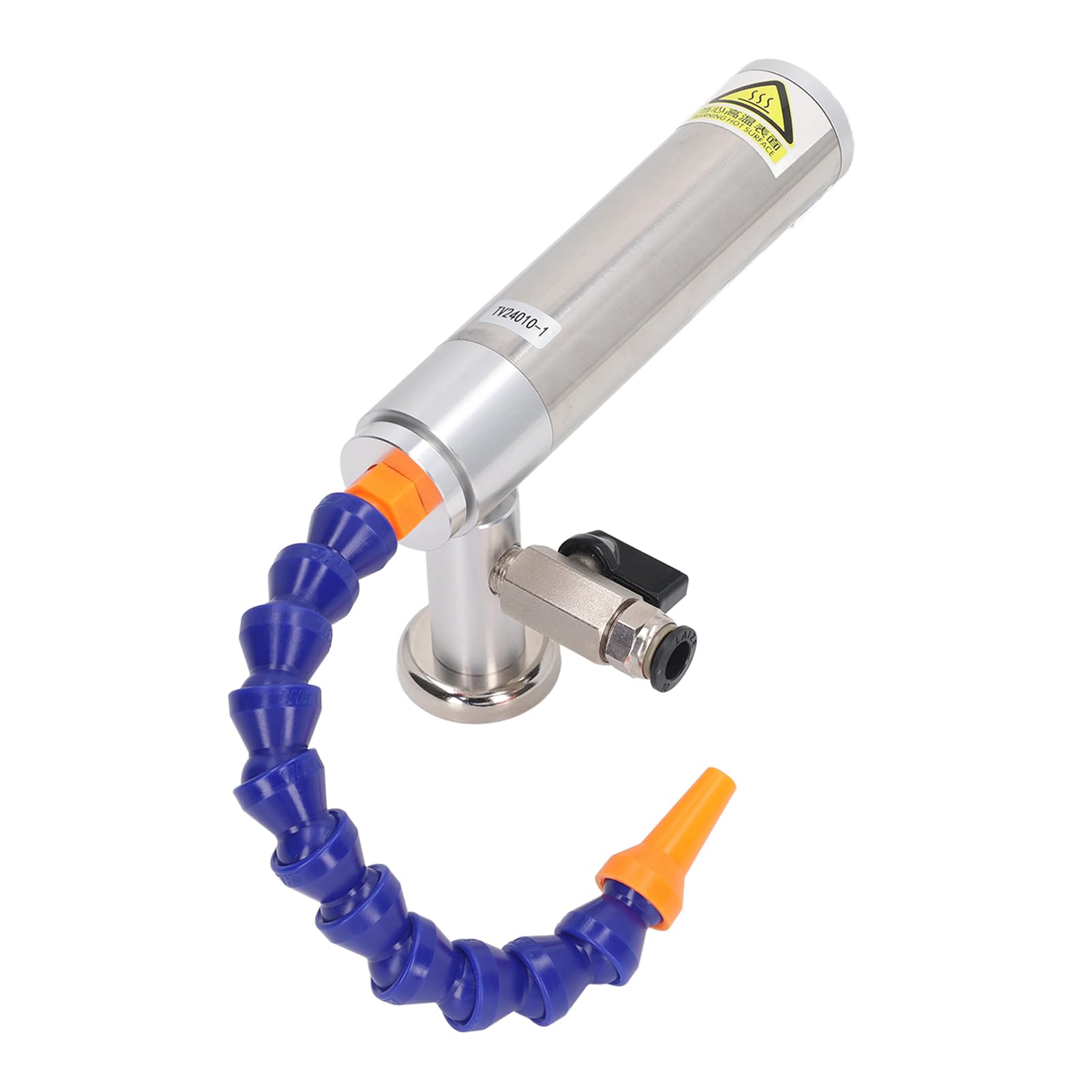 Kit de Pistola de Aire Frío 5 Piezas en Aleación de Aluminio Resistente al Calor para Soldadura y Refrigeración Industrial