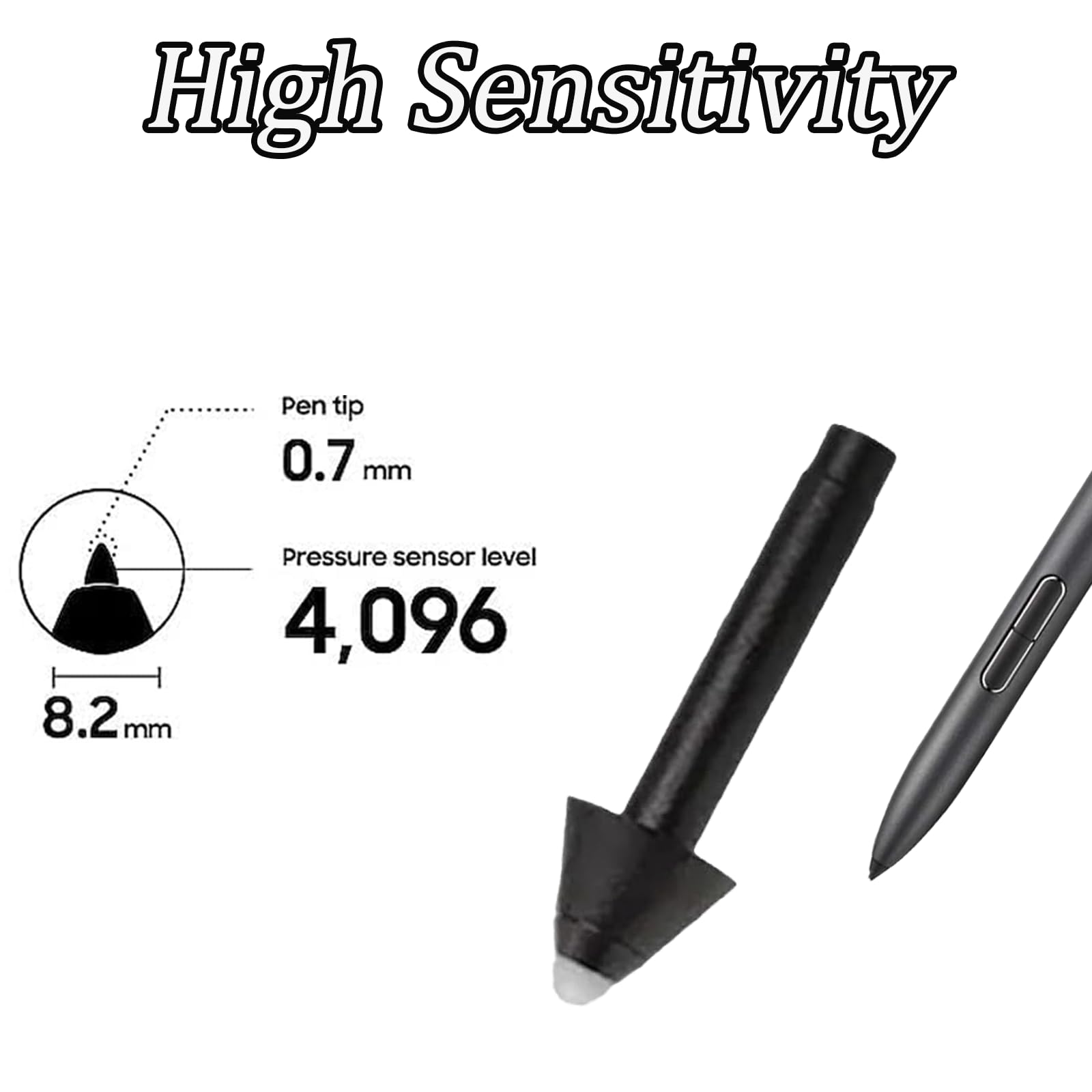 Active Pen 2.0 SA203H Nibs Replacement for ASUS Pen SA203H Tips