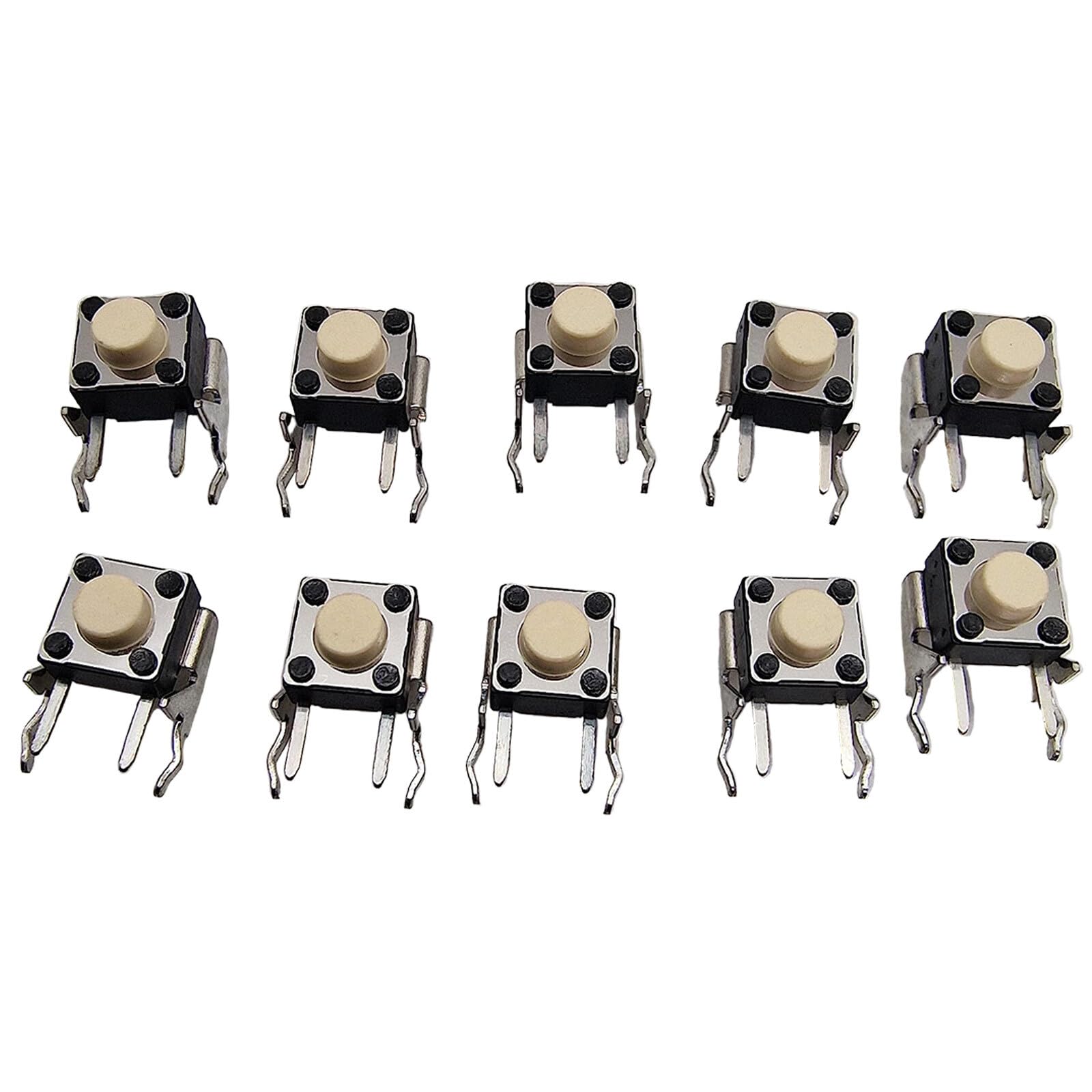 10x Elite Series 1 and 2 Controller LB/RB Shoulder Button Bumper Switch, Series X S, silvery