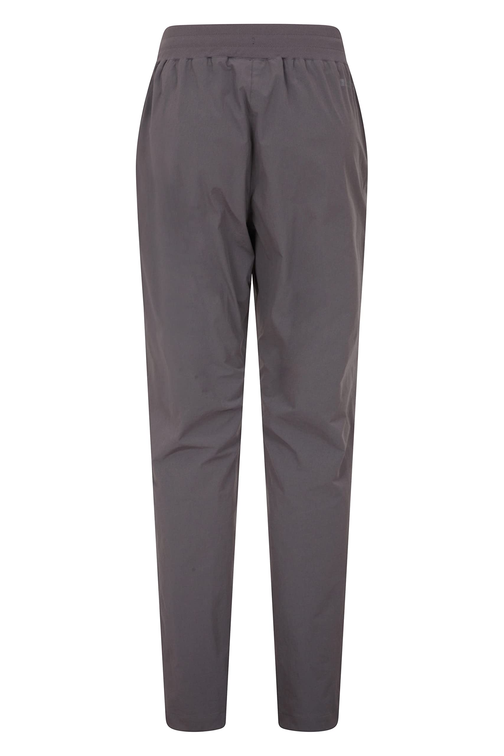 Mountain Warehouse Women's Dark Grey 'Explorer' Quick Drying Everyday Comfy Short Trousers In | Size: 16