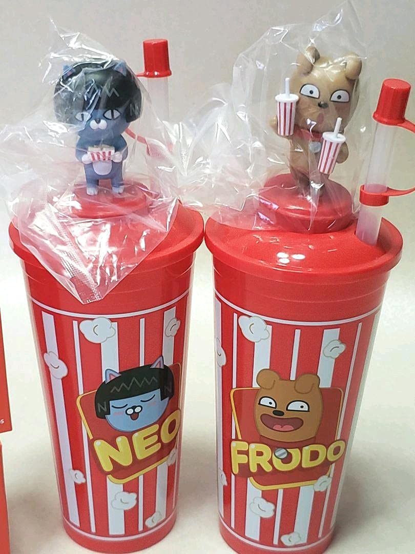 カカオフレンズグッズドリンクホルダー(NEO&FRODO)(希少)2セット カカオフレンズグッズドリンクホルダー(NEO&FRODO)(希少)2セット