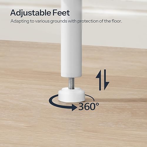 Miniatura 7 de HOOBRO Mesa auxiliar con estación de carga, juego de 2 mesas auxiliares con puerto USB y tomas, mesita de noche con estantes de almacenamiento de 2