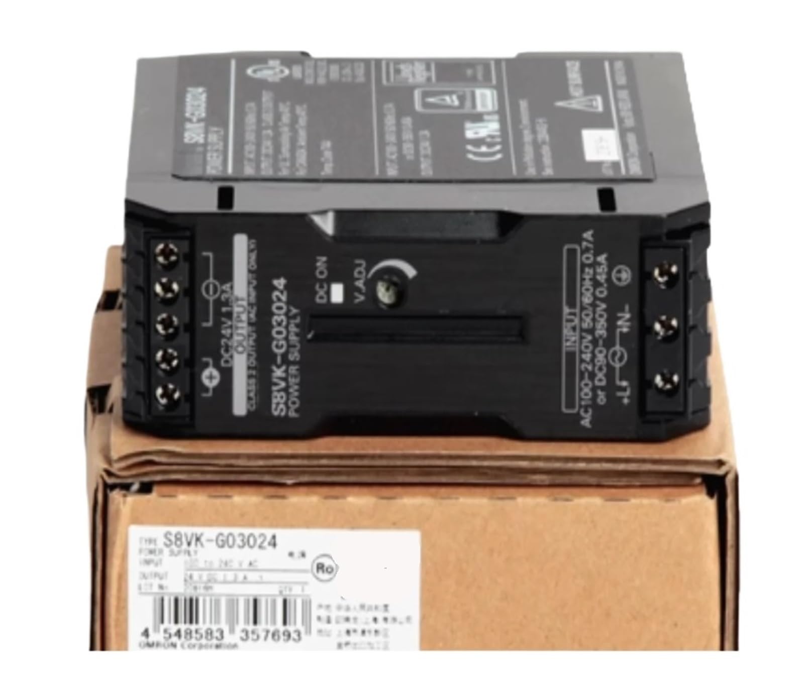 SWEWDSQG 1pcs switch power supply S8VK-G01524 15W/DC24V S8VK-G03024 30W/DC24V S8VK-G06024 60W/DC24V S8VK-G12024 120W/DC24V(S8VK-G12024 120W)