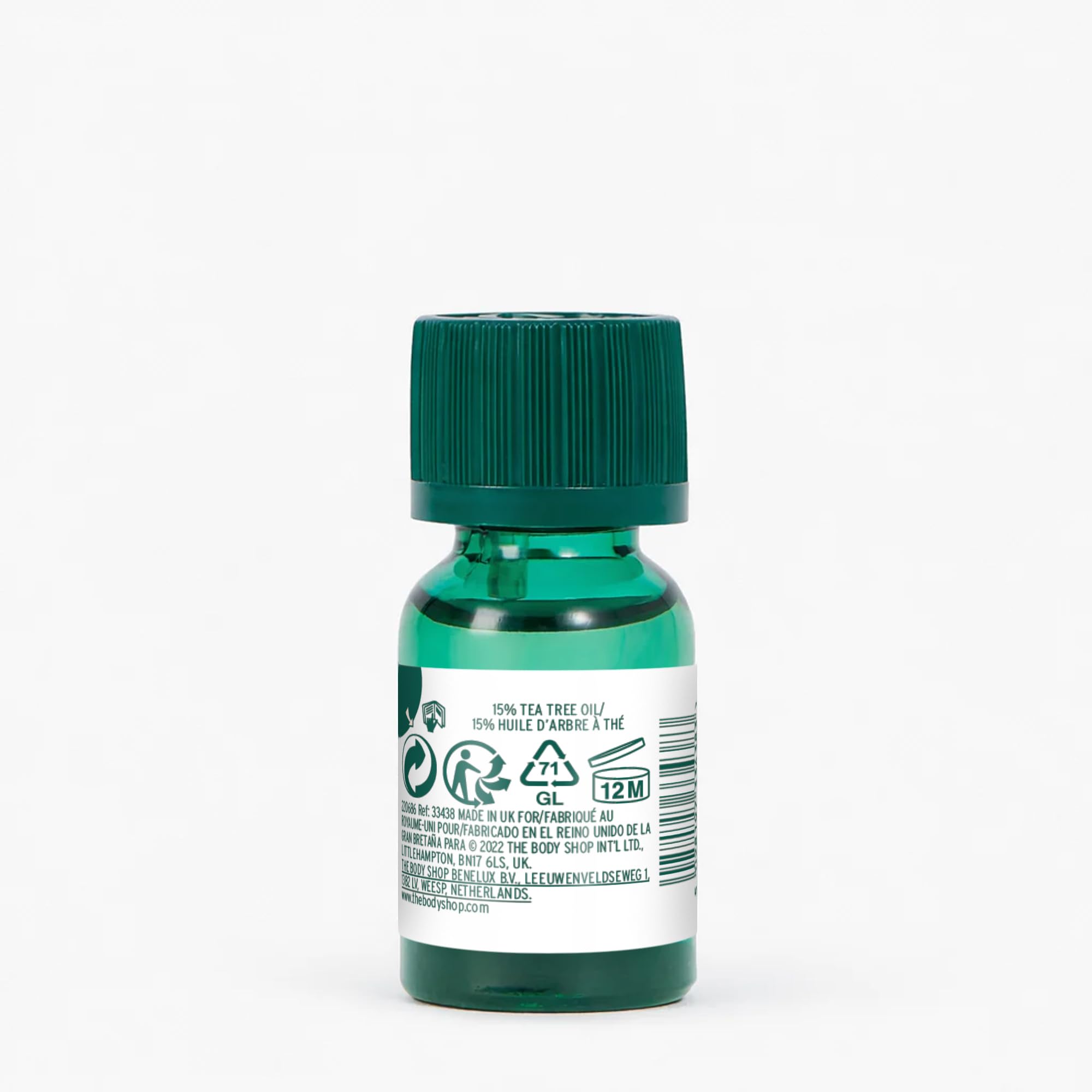 The Body Shop Tea Tree Oil To Treat The Acne, 10ml - Suitable for blemished skin