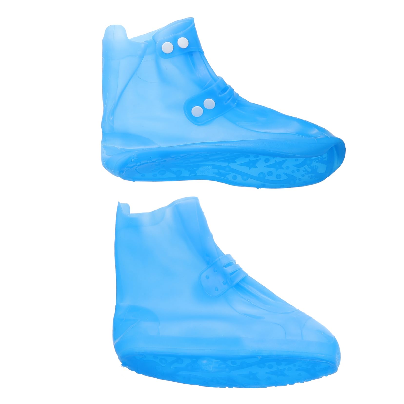 DECHOUS Protect Your Shoes Pvc High Top Waterproof Covers Anti-slip and Easy to Cle