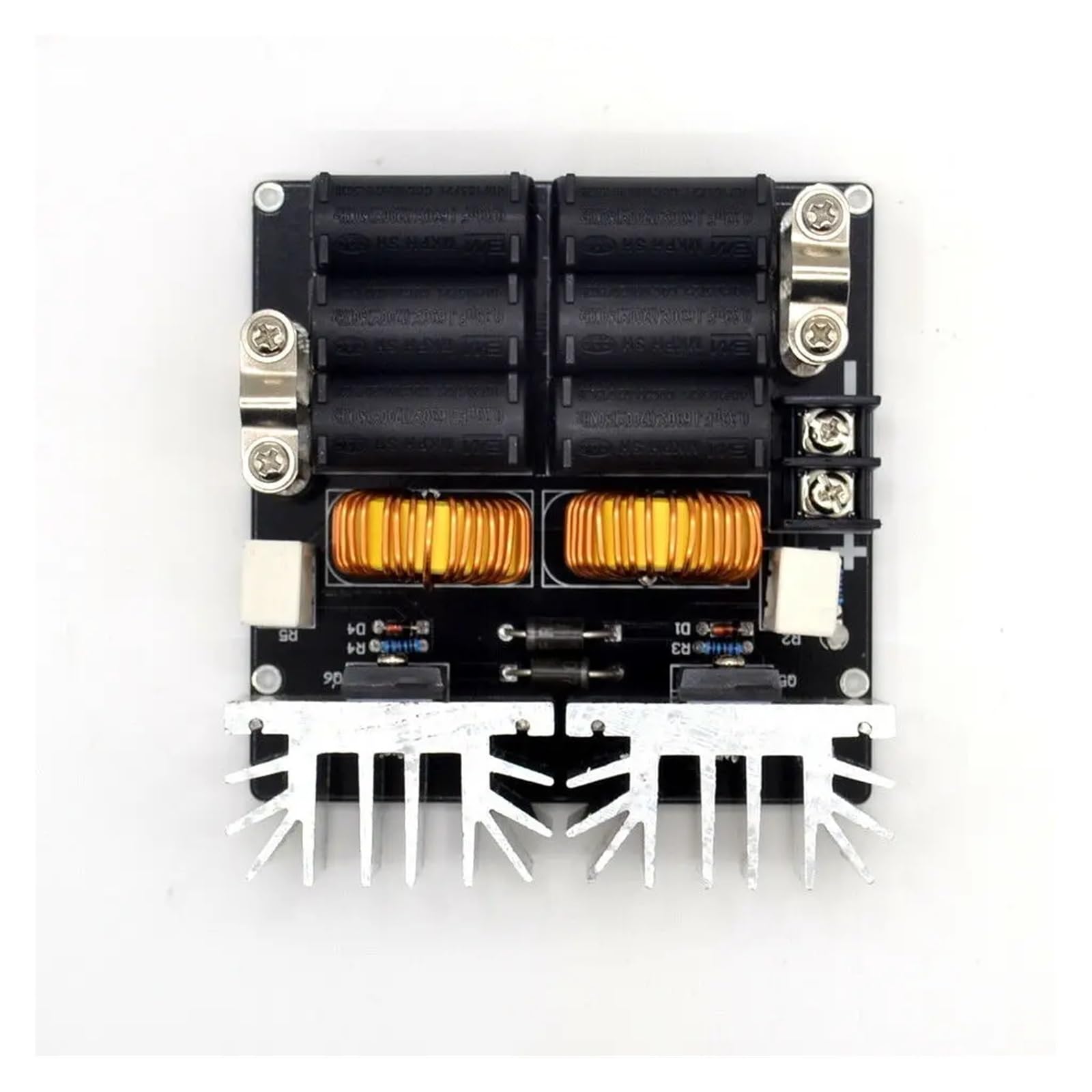 nagrzewnica indukcyjna, 12V-48V 1000W 20A niskiego napięcia nagrzewnica indukcyjna moduł płyty sterownik Flyback nagrzewnica DIY magnetyczna nagrzewnica indukcyjna