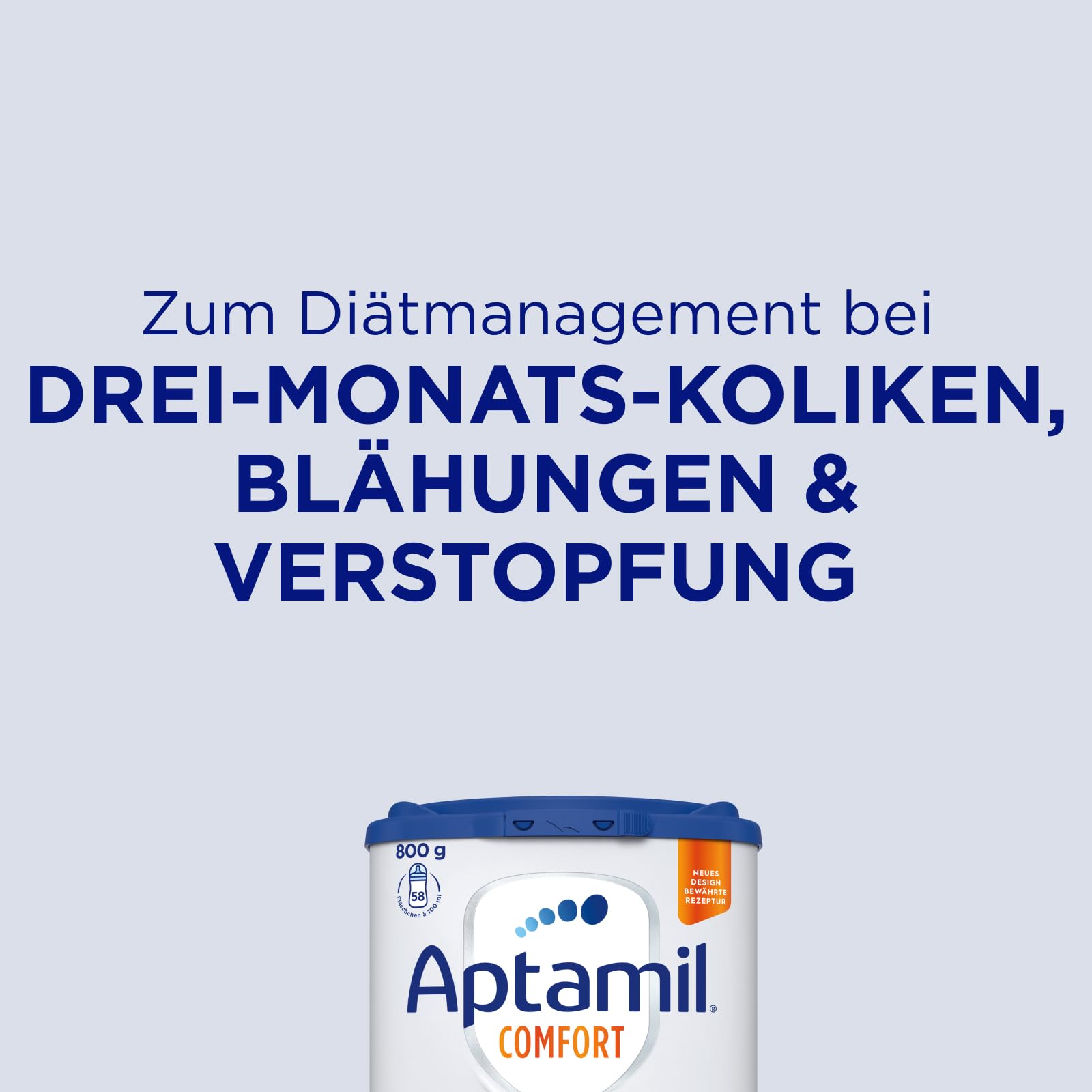 Aptamil Comfort - Spezialnahrung von Geburt an -1 x 800 g
