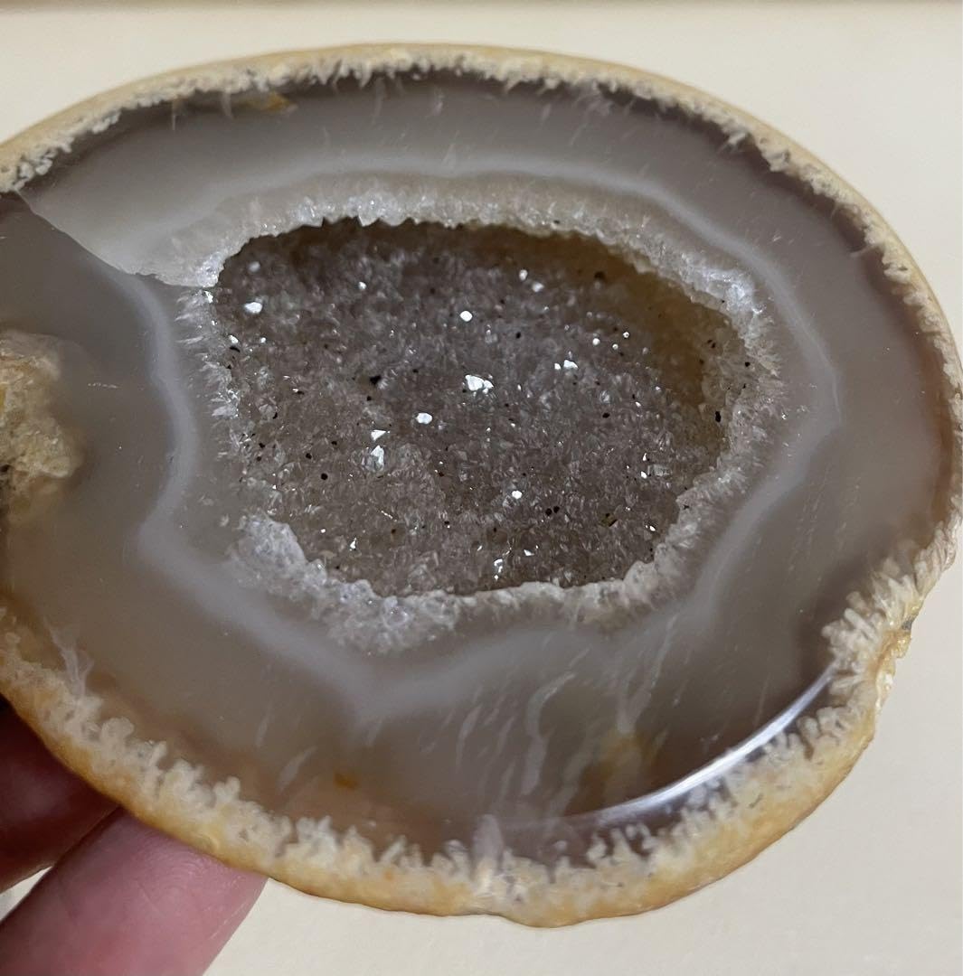 トレジャー瑪瑙 ドゥルージーアゲート 聚宝盆 約1.8キロ シュガー 浄化 幸運 トレジャー瑪瑙 ドゥルージーアゲート 聚宝盆 約1.8キロ シュガー 浄化