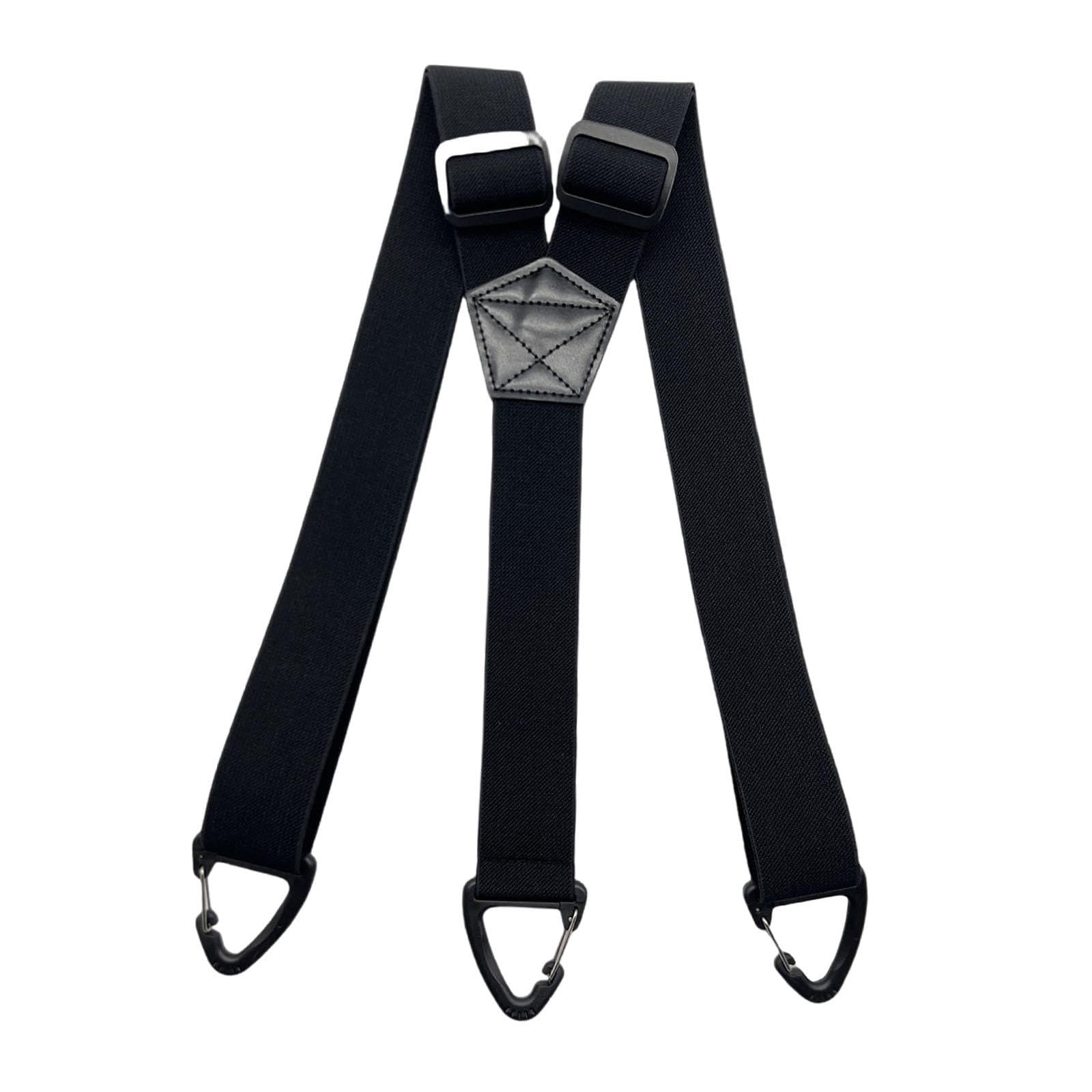 calandis Men's Suspender Sturdy Work Suspender Costume Accessories Black 3 hooks, Suspenders Braces-picture-30