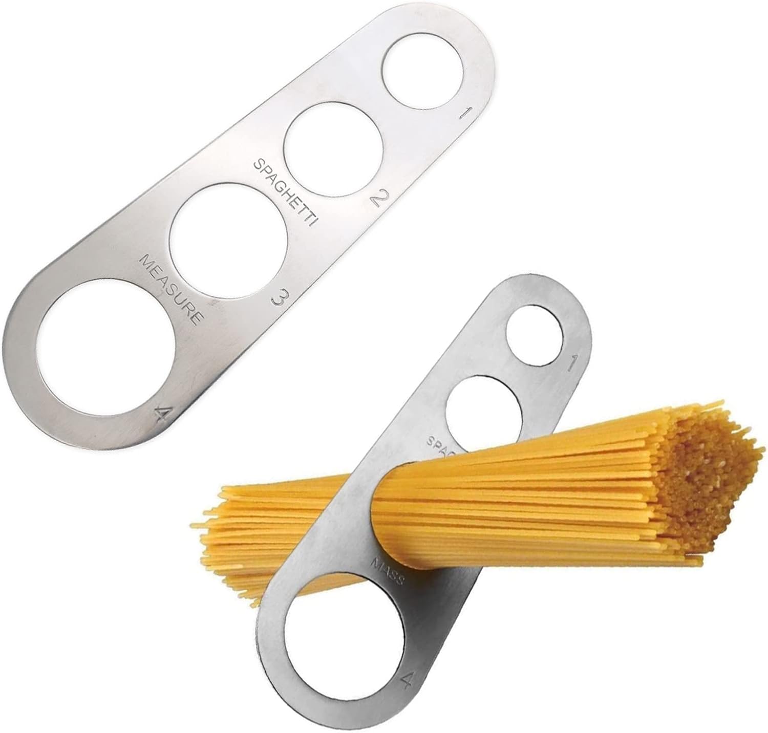 1pcs Stainless Steel Spaghetti Measurer,Spaghetti Measuring Portion