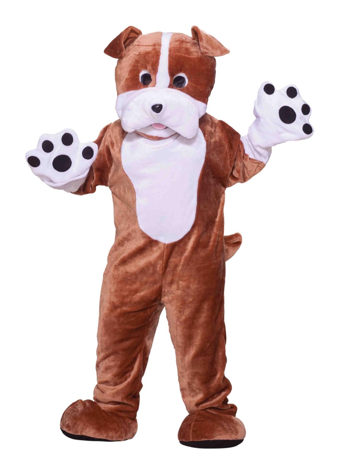 Forum Deluxe Plush Bulldog Mascot Costume