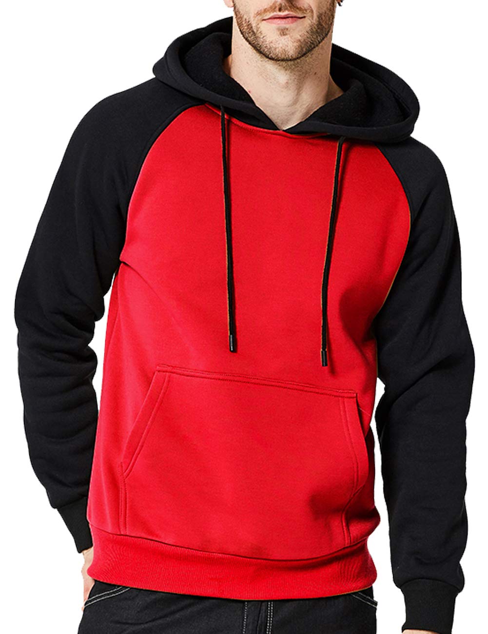 Hoodies for Men Pullover Hooded Sweatshirt with Kangaroo Pocket