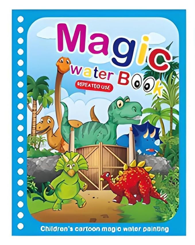 Brillwist Magic Water Colouring Books for Kids, Reusable Water Painting Drawing Pad, Water Pen for Kids - Random Design (1 Book +1 Pen) (B0D6GWVTFH) Amazon Price History, Amazon Price Tracker