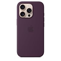 Apple Custodia MagSafe cover in silicone per iPhone 16 Pro - Prugna ​​​​​​​