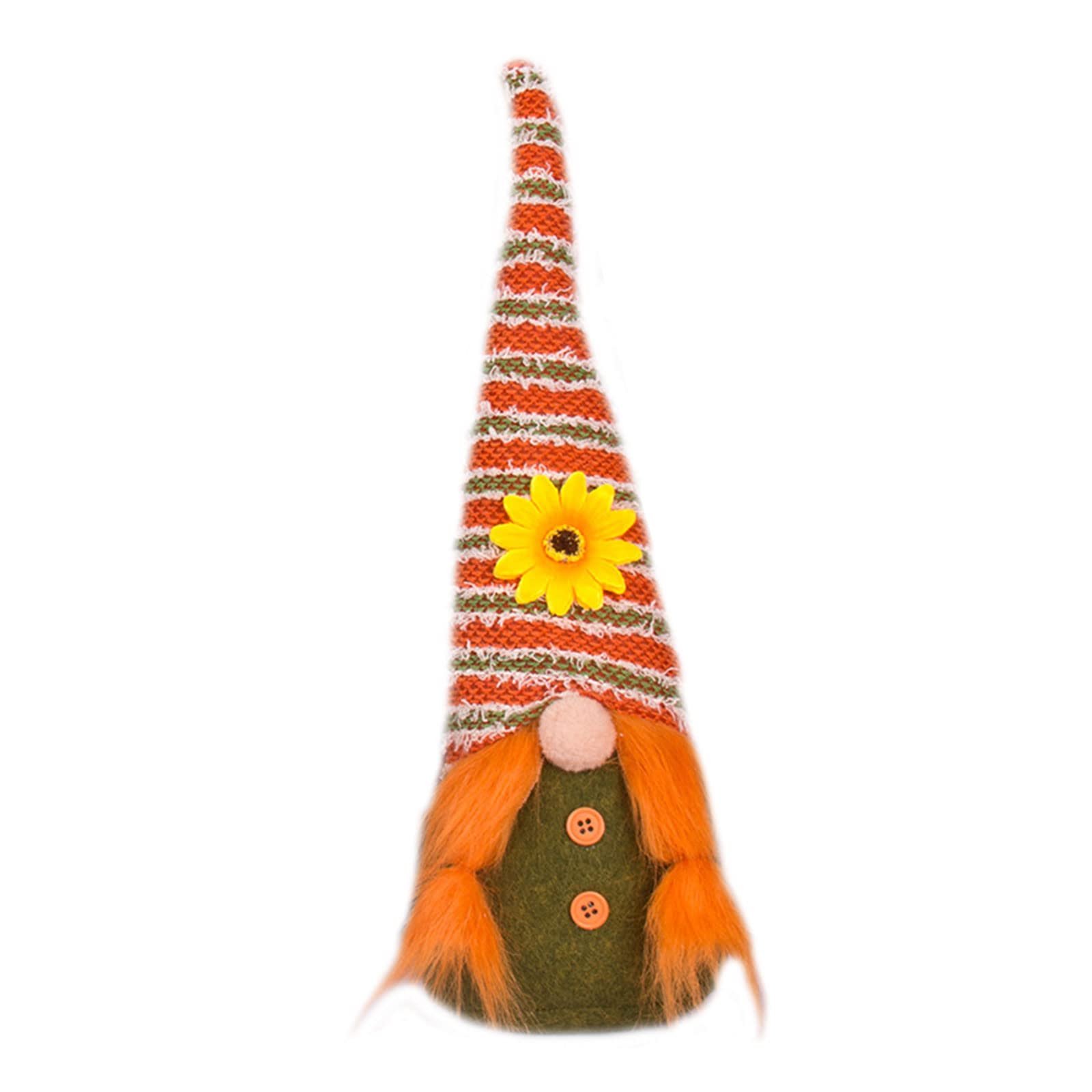 sodeber Lovely Thanksgiving Decoration for Doll with Sunflower Maple Dwarf Figurine for Doll Harvest Orn Thanksgiving Decorations Indoor