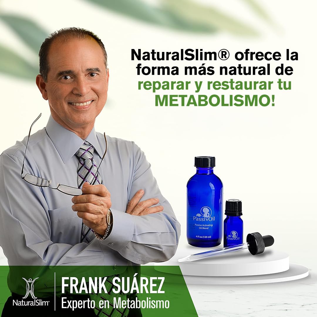 PassivOil - Aceites esenciales para el cuidado de la piel, aromaterapia, relajación y metabolismo - Aceite de grado terapéutico con aceite de coco, aceite de resina de incienso y ylang-ylang - 120 ml | Se puede extender o masajear sobre la piel como un ac