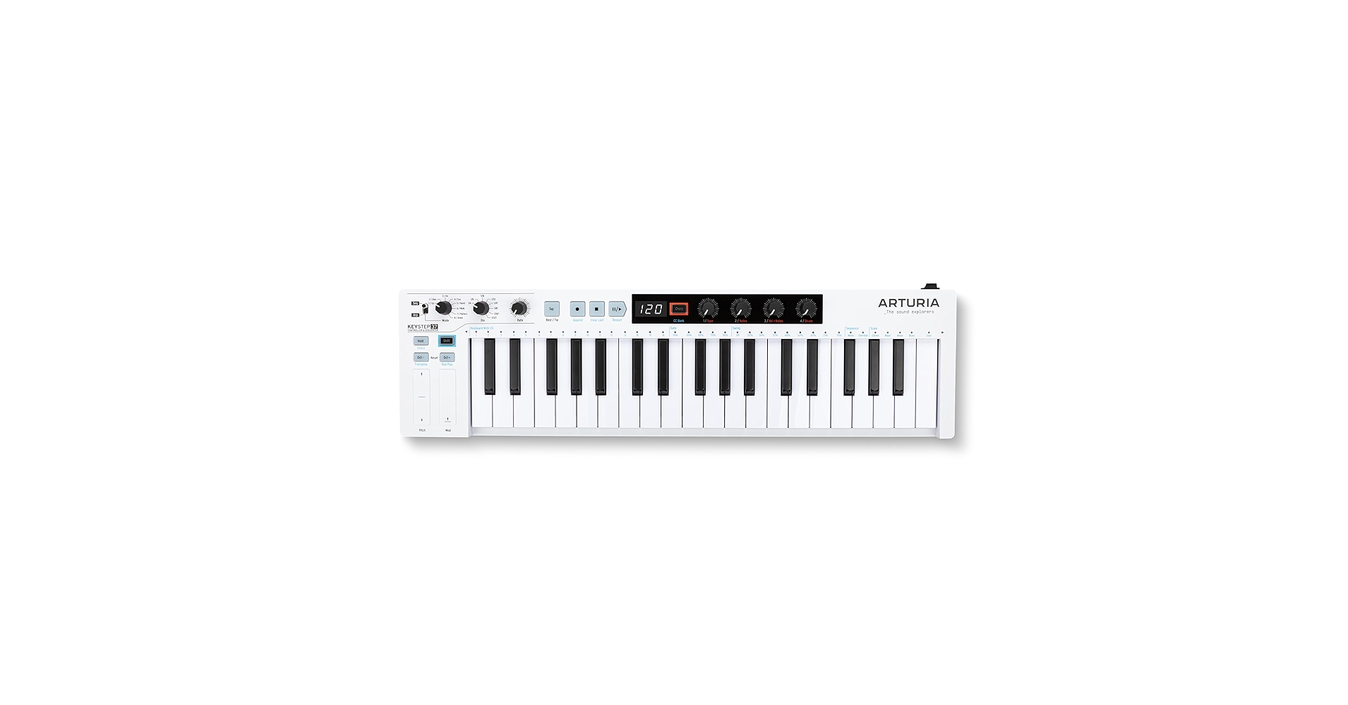 Arturia Keystep 37 MIDIキーボード Amazon.com: Arturia KeyStep 37 MIDI Keyboard Controller and