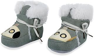 babymoo Submarine Velcro Warm Furry Booties | Soft Comfortable Indoor & Outdoor Boots | Newborn Cozy Fleece Shoes | All Occassions-picture-42