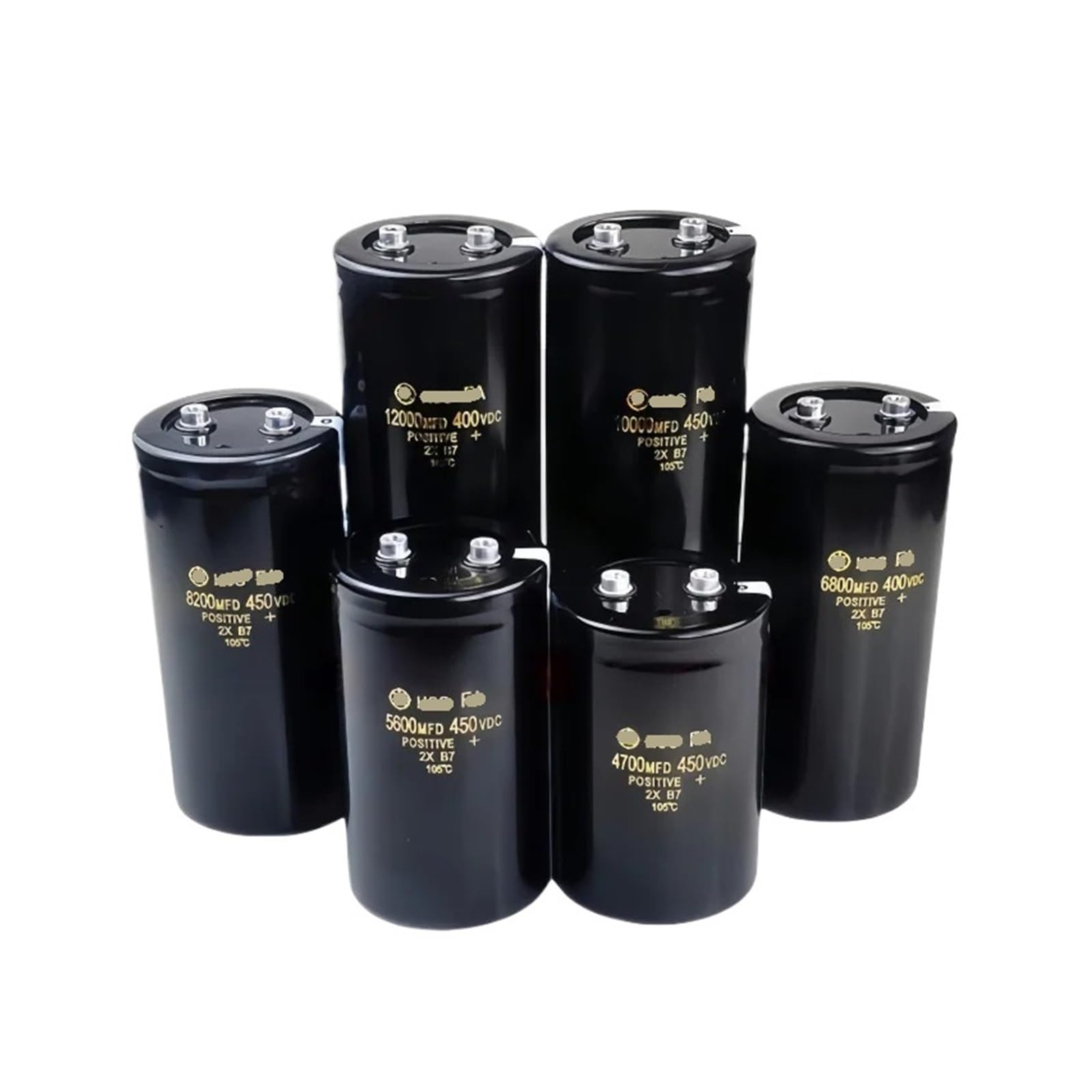KSZHZYMGX 1pcs Inverter welding machine Bolt Screw Foot Electrolytic Capacitor 400V 450V 15000UF 18000UF 22000UF 33000UF(18000UF,450V)