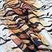 Produktbild Stoff Meterware Tiger Tigerfell Fellimitat Kunstfell Velour Karneval Neu