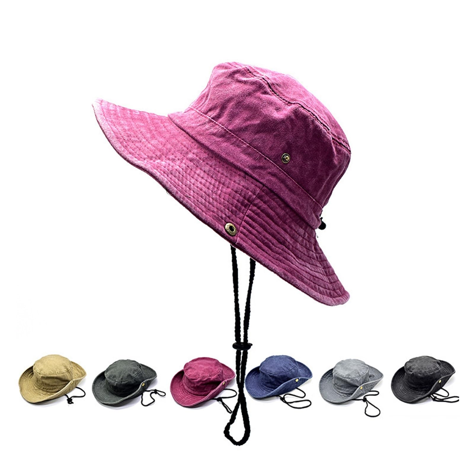 Cappello da Pescatore Cappelli da Pescatore in Cotone Lavato | Cappello primavera estate Cappello da pesca da caccia Cappello da sole Cappello da sole all'aperto