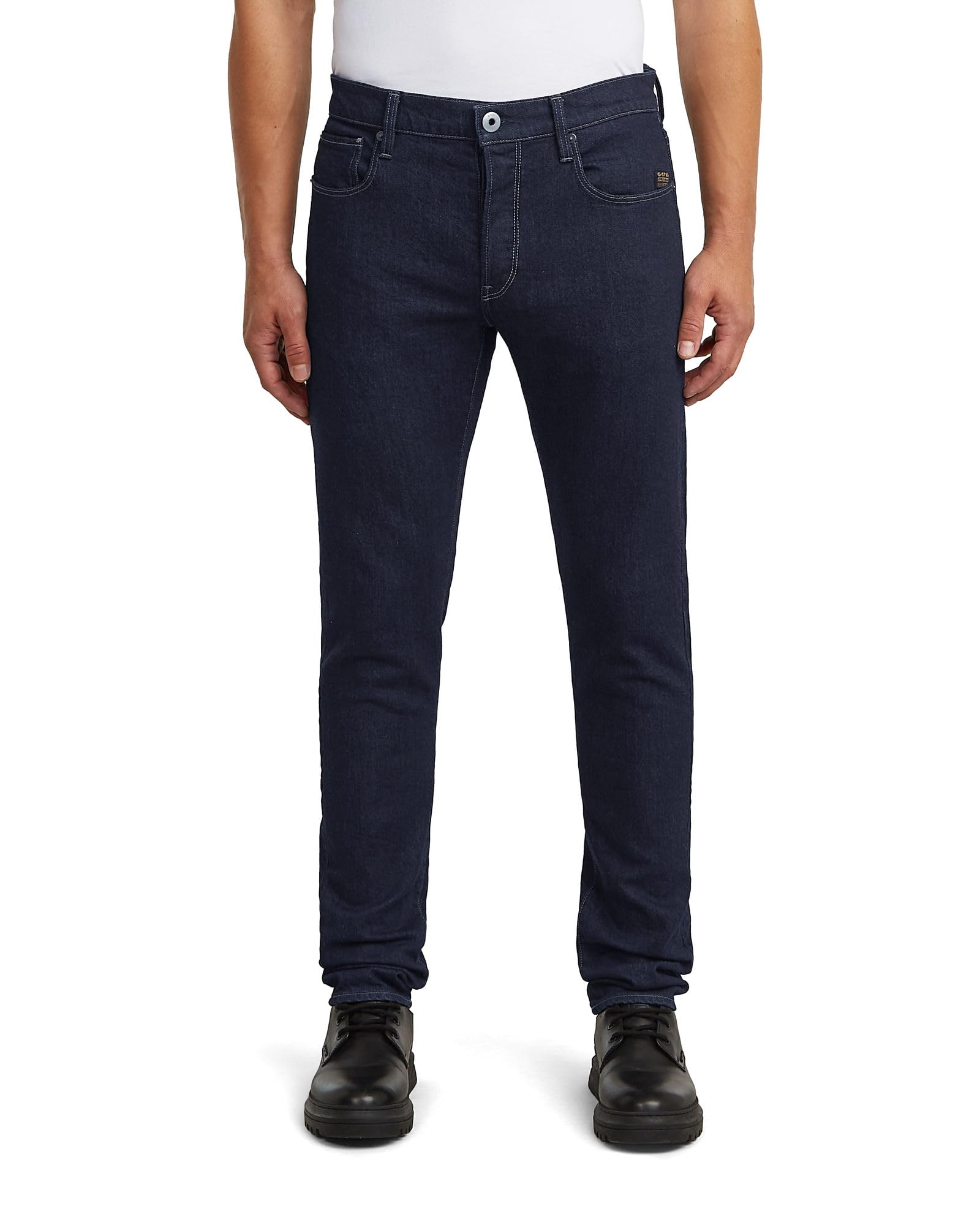 G-Star Men's 3301 Slim Jeans, Colour Blue, Size: Waist 30, Inseam 34