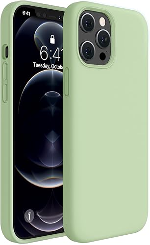Miniatura 125 de Miracase - Funda diseñada para iPhone 11 con protector de pantalla, funda de goma de silicona líquida, protección total contra caídas y a prueba