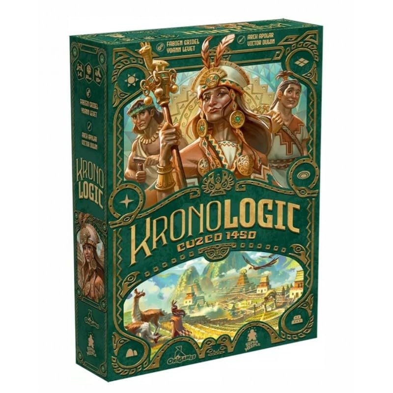 Origames Kronologic Cuzco 1450 Stratégie Jeu de Stratégie, Multicoloured, 23.5 cm x 5 cm