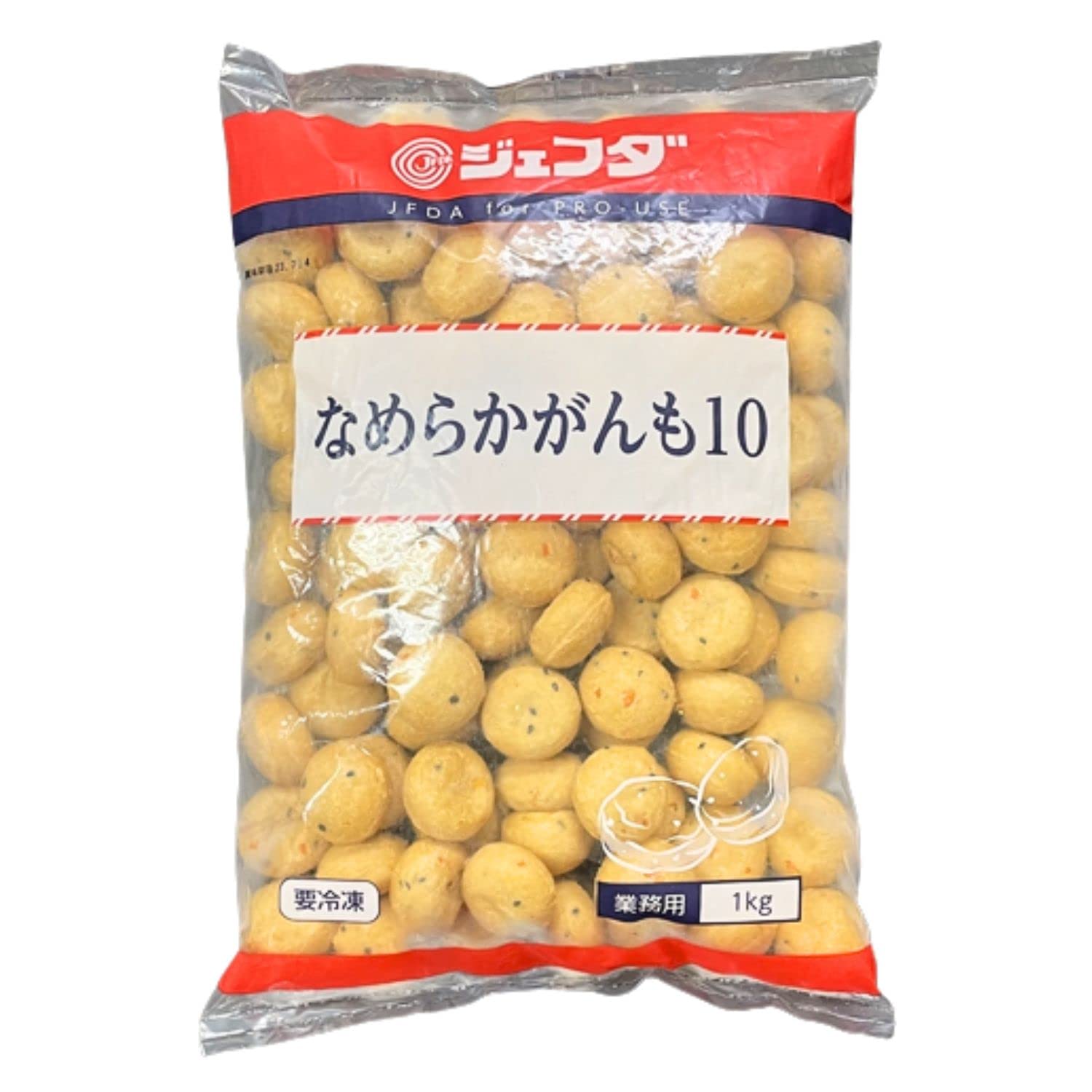 Amazon.co.jp: 羽二重豆腐 なめらか がんも 1Kg 冷凍食品 : 食品・飲料