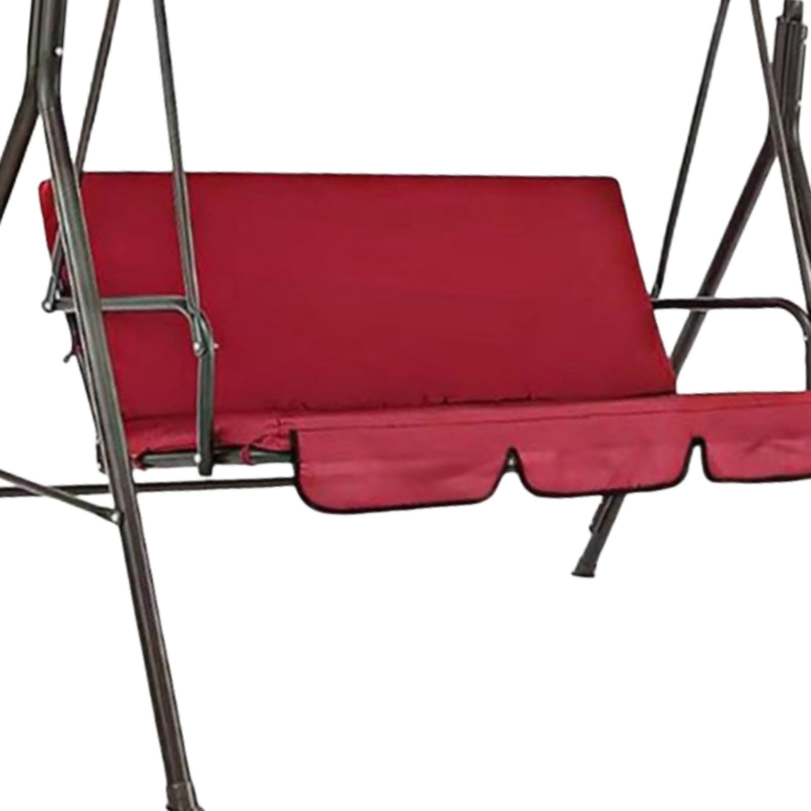 Funda impermeable para balancín – tafetán de poliéster 190T (150 x 150 cm) – Funda de repuesto para balancín de jardín de 3 plazas – resistente a los rayos UV, ligera y plegable (gris)
