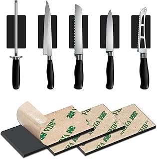 Strong 2"X4" 40 MIL Magnetic Tape with 3M Adhesive Backing,Magnetic Strips with Self Adhesive,SMFEN Sticky Magnets for Photos,Paper,Craft,DIY Projects and Kitchenware Storage etc