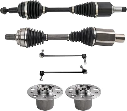 Trq フロントステアリング&ドライブトレインキット ドライバー&助手席側 2017年メルセデスベンツe400対応