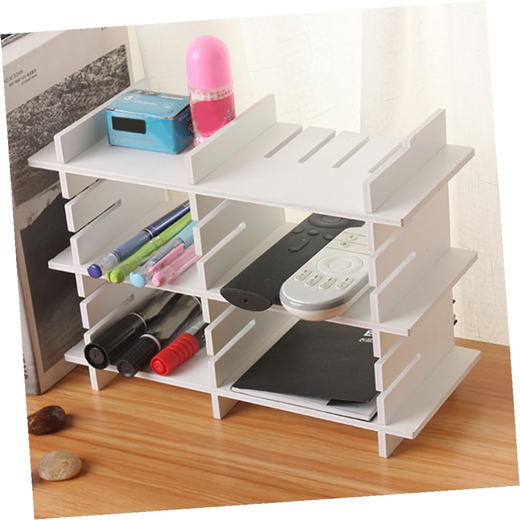 Divisori per Cassetto Regolabili in Pp 34 Pezzi Color Bianco | Angoli Arrotondati, 34 Elementi in Set, Lavorazione Curata e Struttura Resistente All'usura