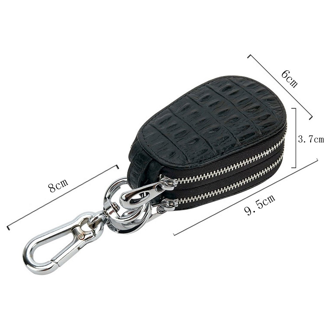 Etui Porte Clés En Cuir - Bleu Marine - Nouvelle ère