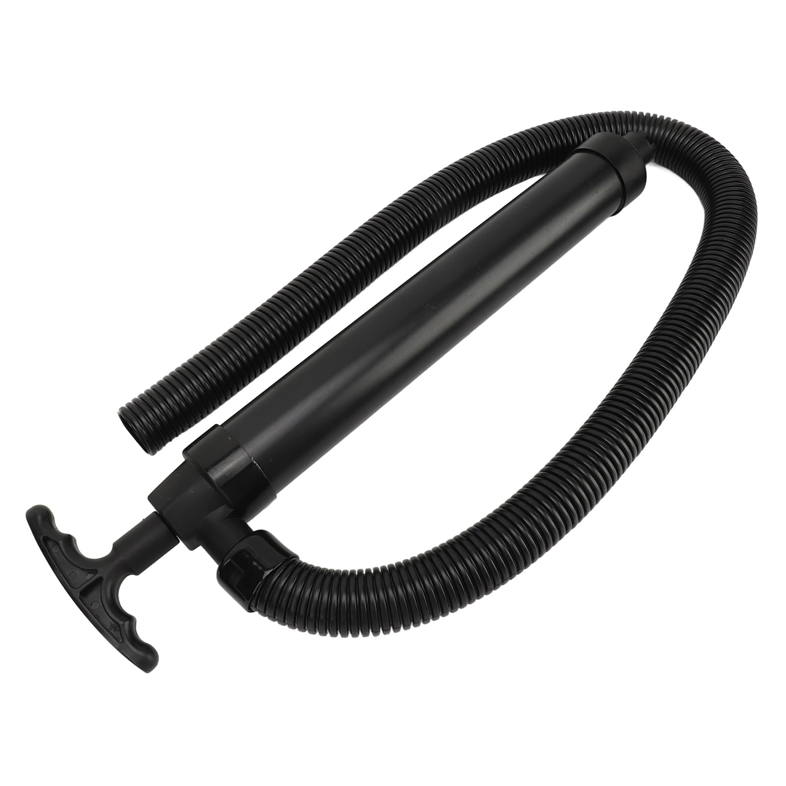 Bomba Manual con Bomba de Achique Manual con Manguera - de Agua Portátil para Yates, Barcos de Pesca, Kayaks y Lanchas Rápidas - de Achique Portátil Marina Duradera y Eficiente (BLACK)
