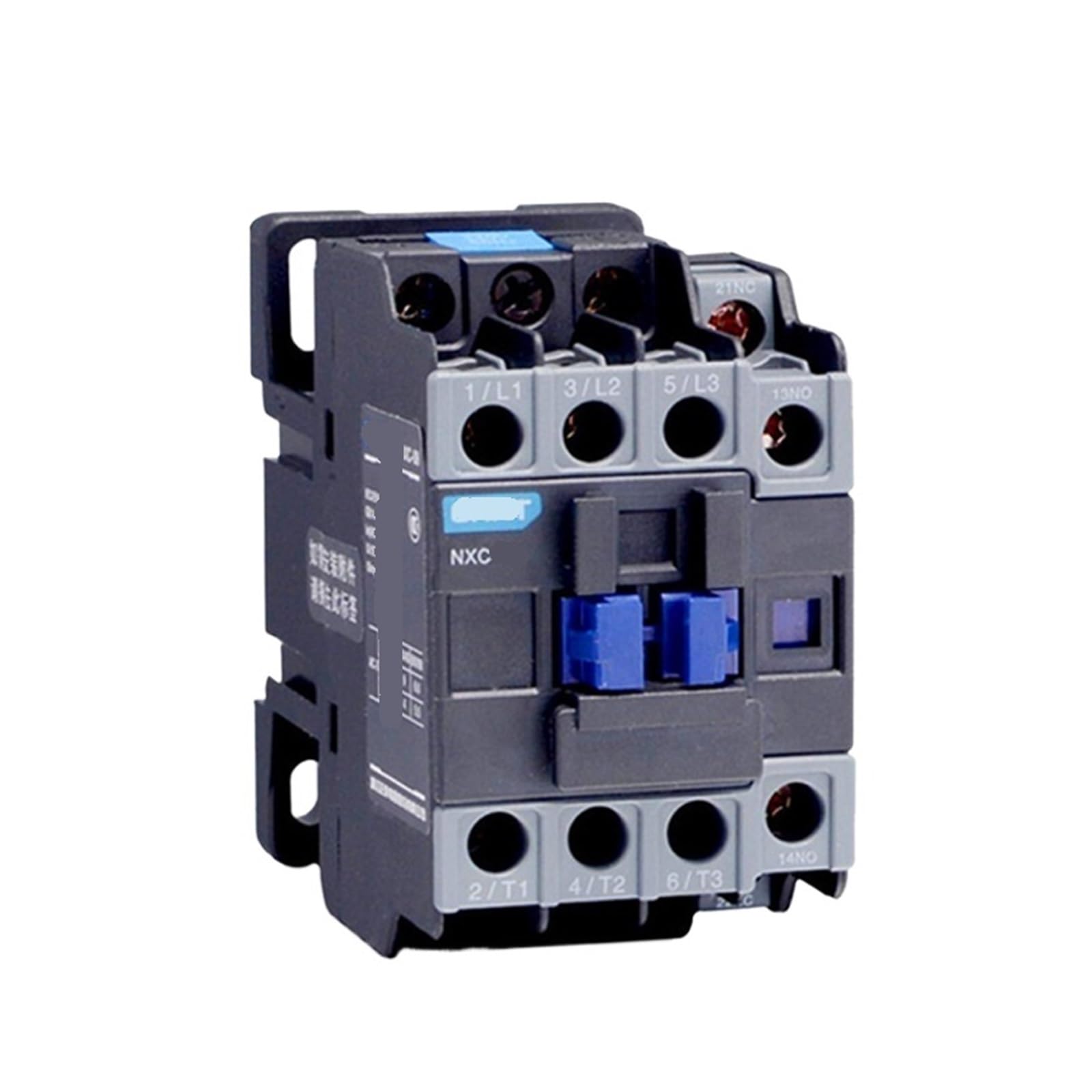 Contacteur triphasé NXC-75 AC110V avec contact 1NO 1NF pour armoire de commande électrique