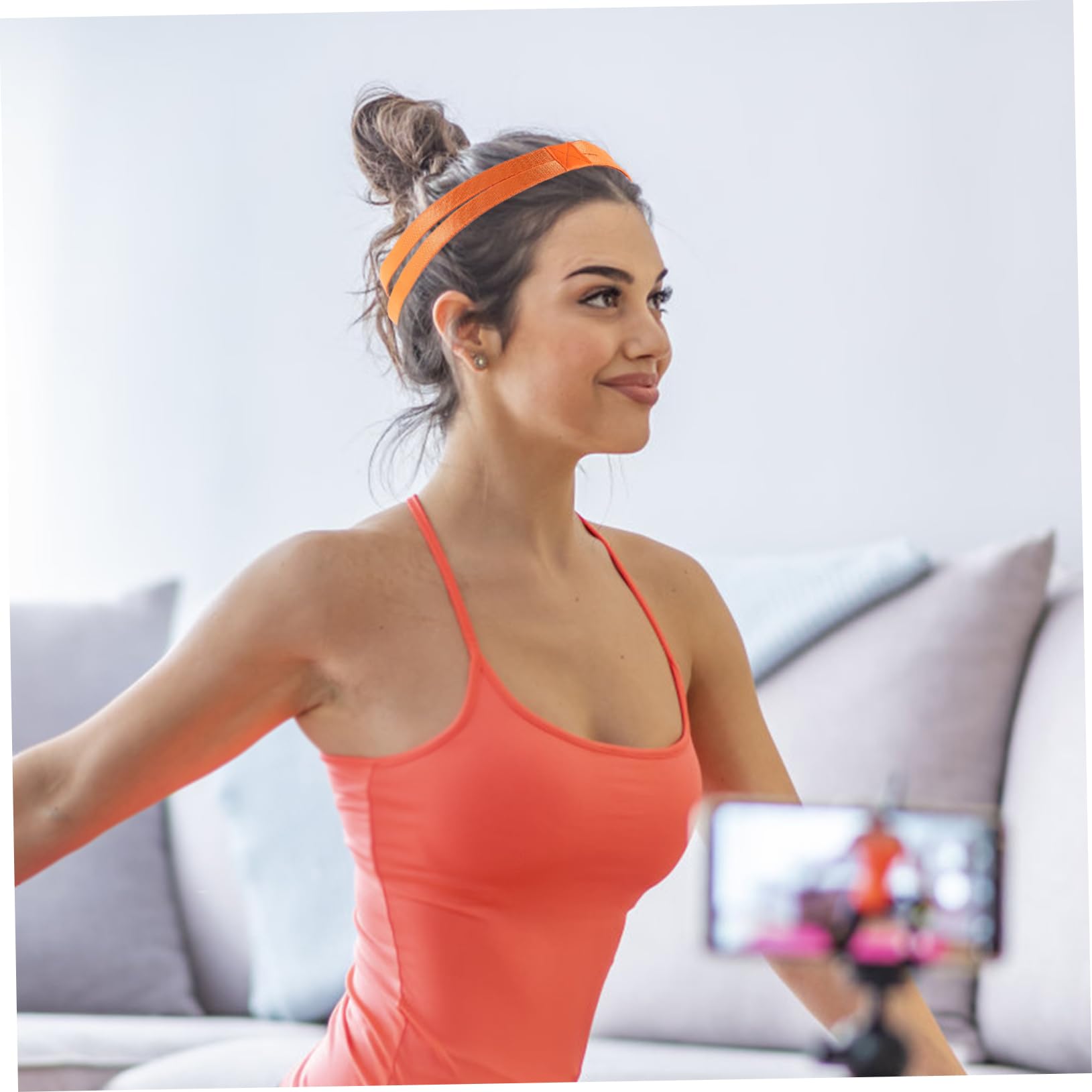 ifundom Teiliges Sport Stirnband Für Yoga Und Fitness Elastische Atmungsaktive Haarschmuck Für Männer Und Frauen Leuchtenden Farben Neon