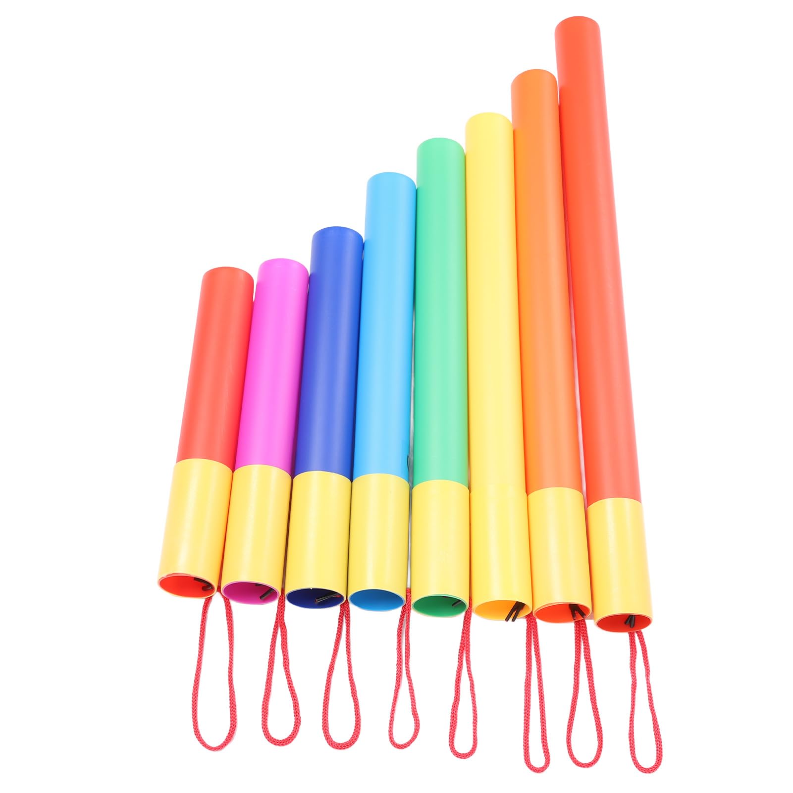 Coinvolgente Set di Tubi Sonori Musicali da 8 Pezzi - Tubi Musicali Interattivi per Bambini - Strumenti a Percussione per la creatività e l'apprendimento della Musica