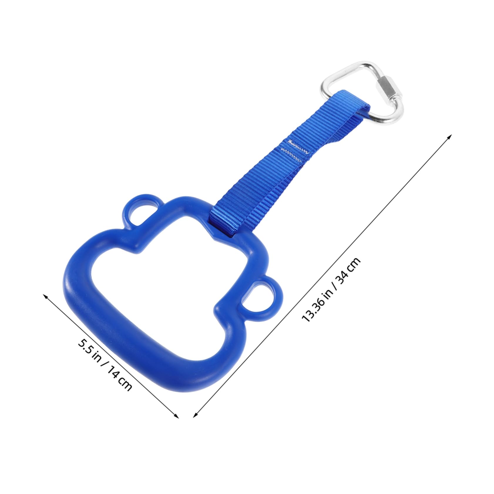 Totority Boy Girl's Gymnastics Rings Monkey Shape Pull-up Ring Home Exercise Equipment Safe Playtime Accessory