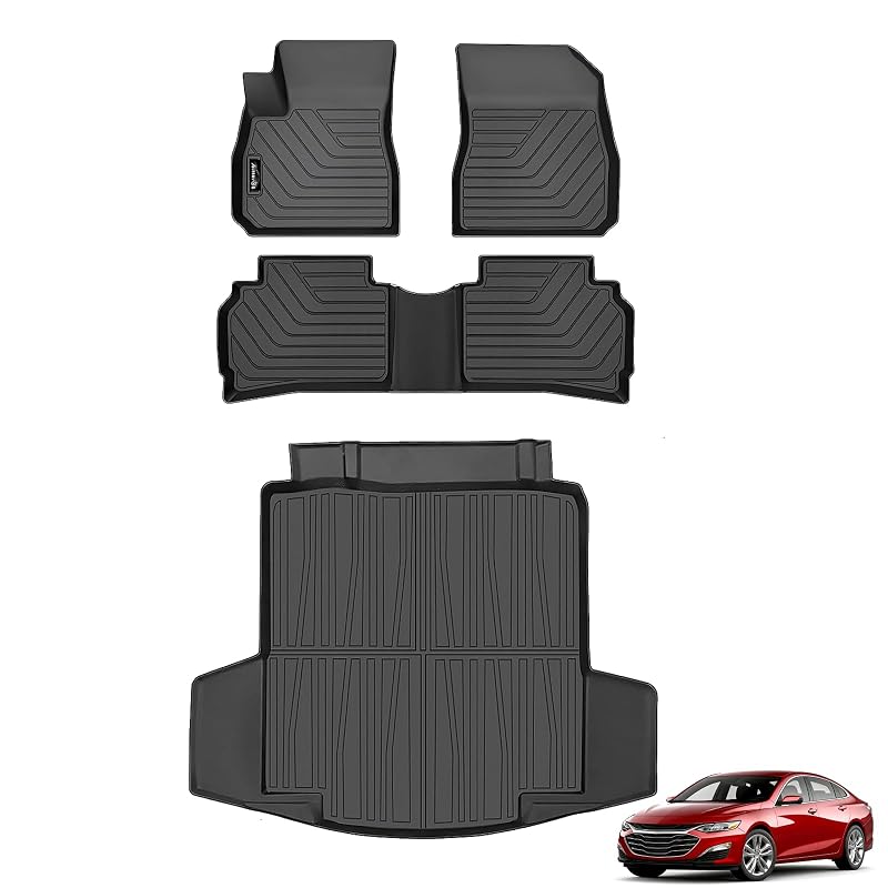 Tapete Automotivo em TPE para Chevrolet Malibu 2016–2025 AltraVos