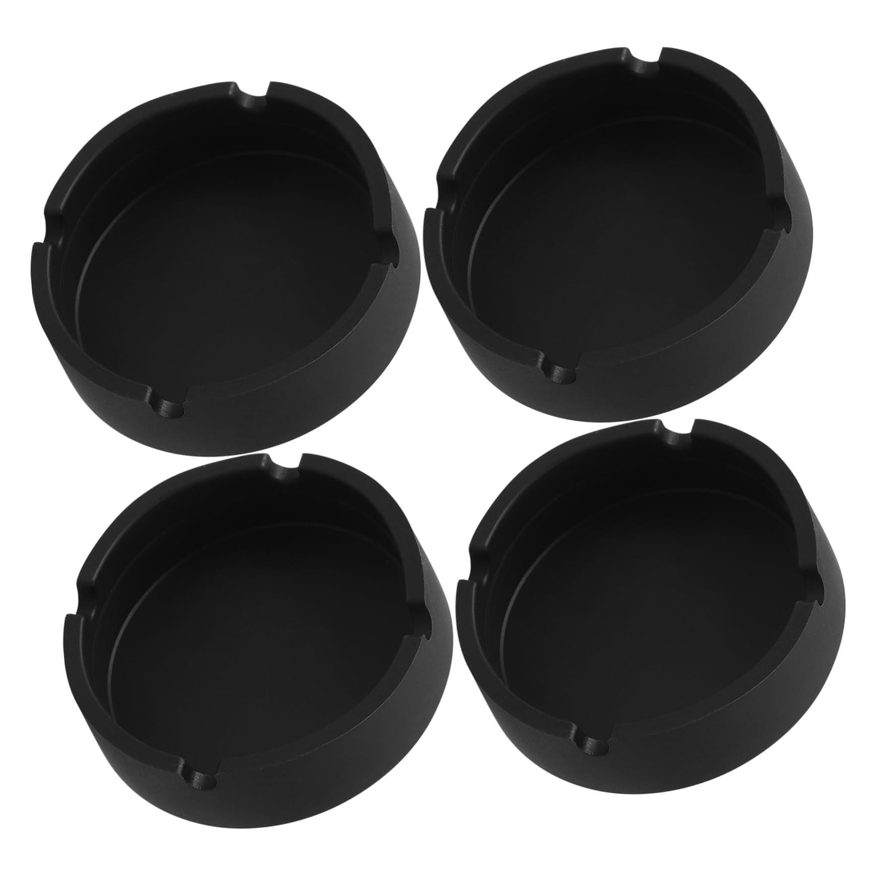 IMIKEYA 16 posacenere in silicone riutilizzabile forma rotonda design compatto antiscivolo e per ufficio e casa
