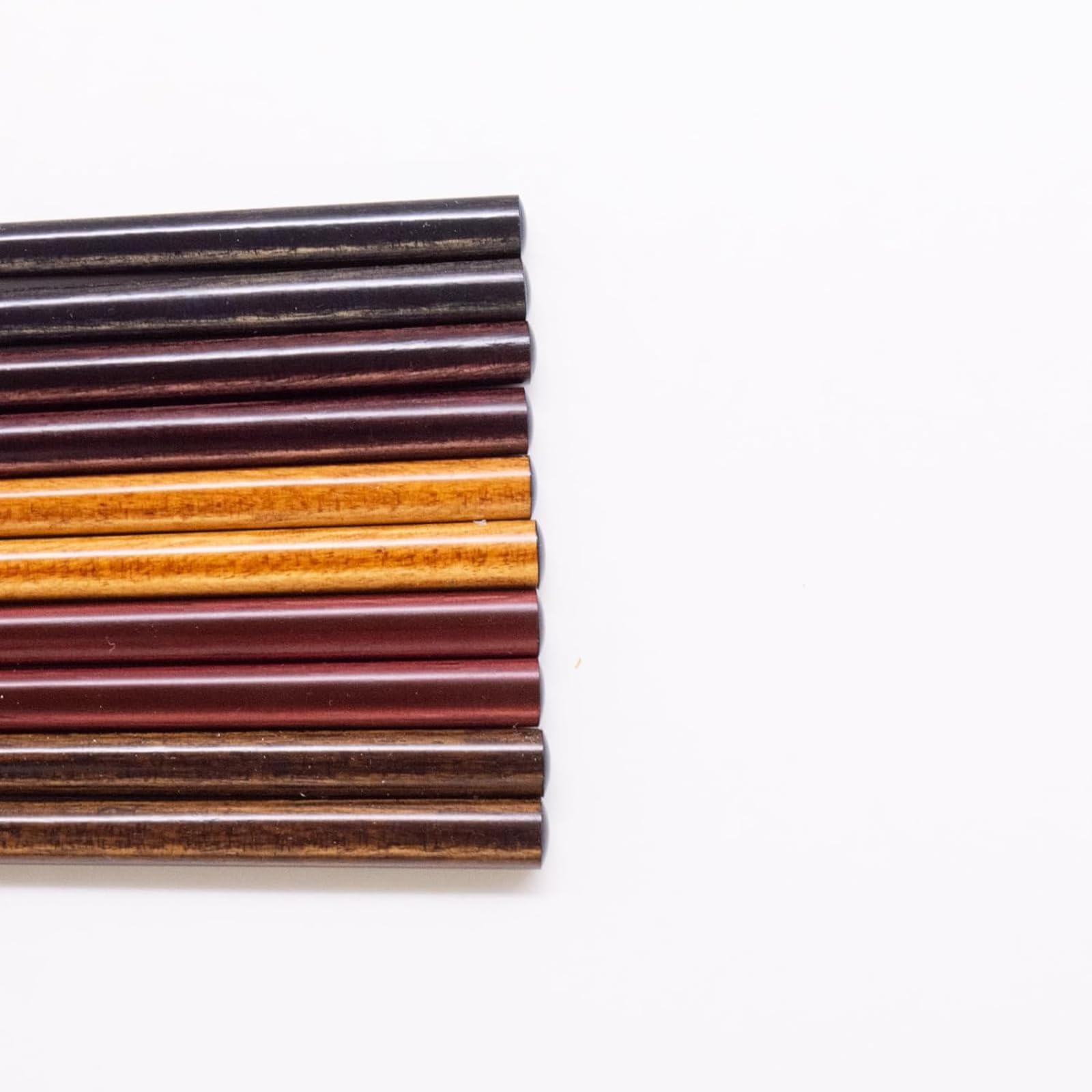 Sunlife S-03063 Chopsticks Dishwasher-Safe, 8.9 inches (22.5 cm), 5 Pairs Set, For Visitors, Dyed Wood Natural, Made in Japan — Amazon image 4